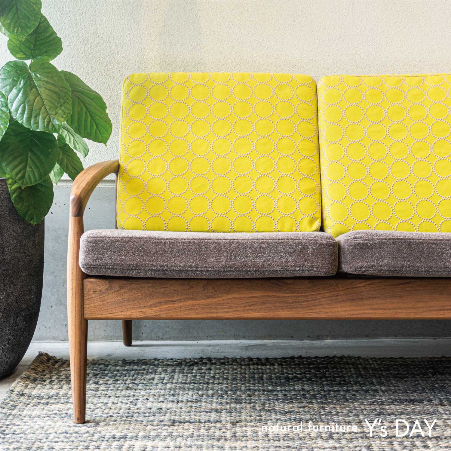 Paper Knife sofa 3P / 別注 tamborineモデル