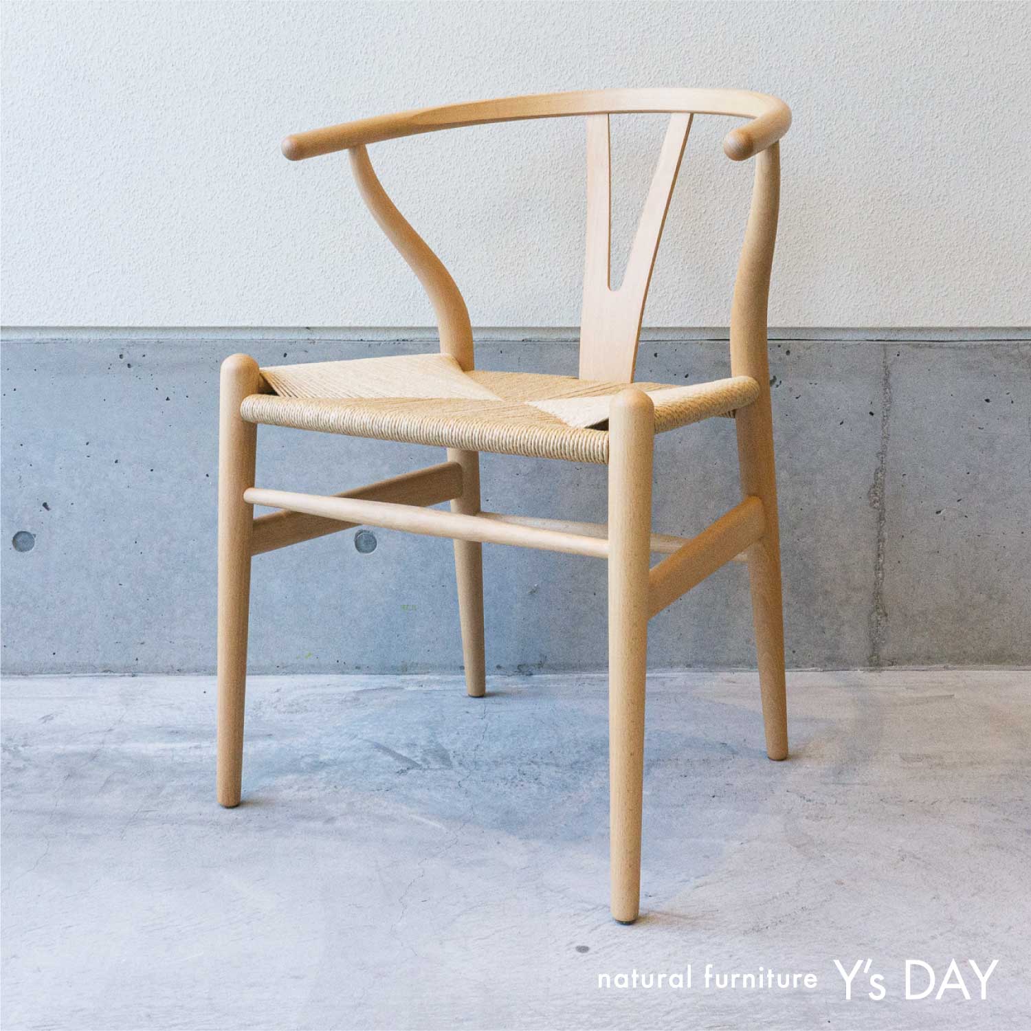 CH24 Yチェア / ビーチ材 / ナチュラルペーパーコード