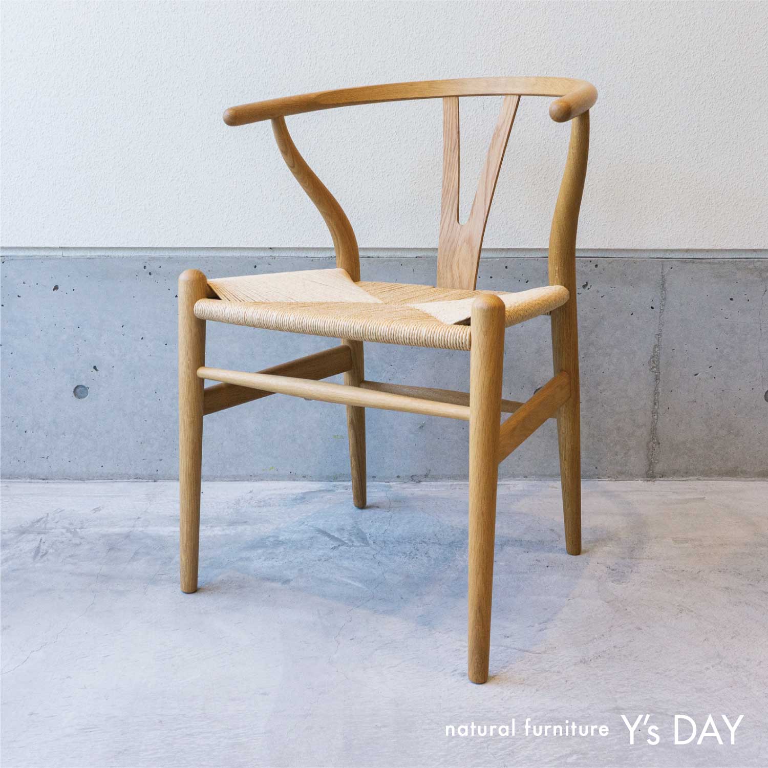CH24 Yチェア / オーク材 / ナチュラルペーパーコード