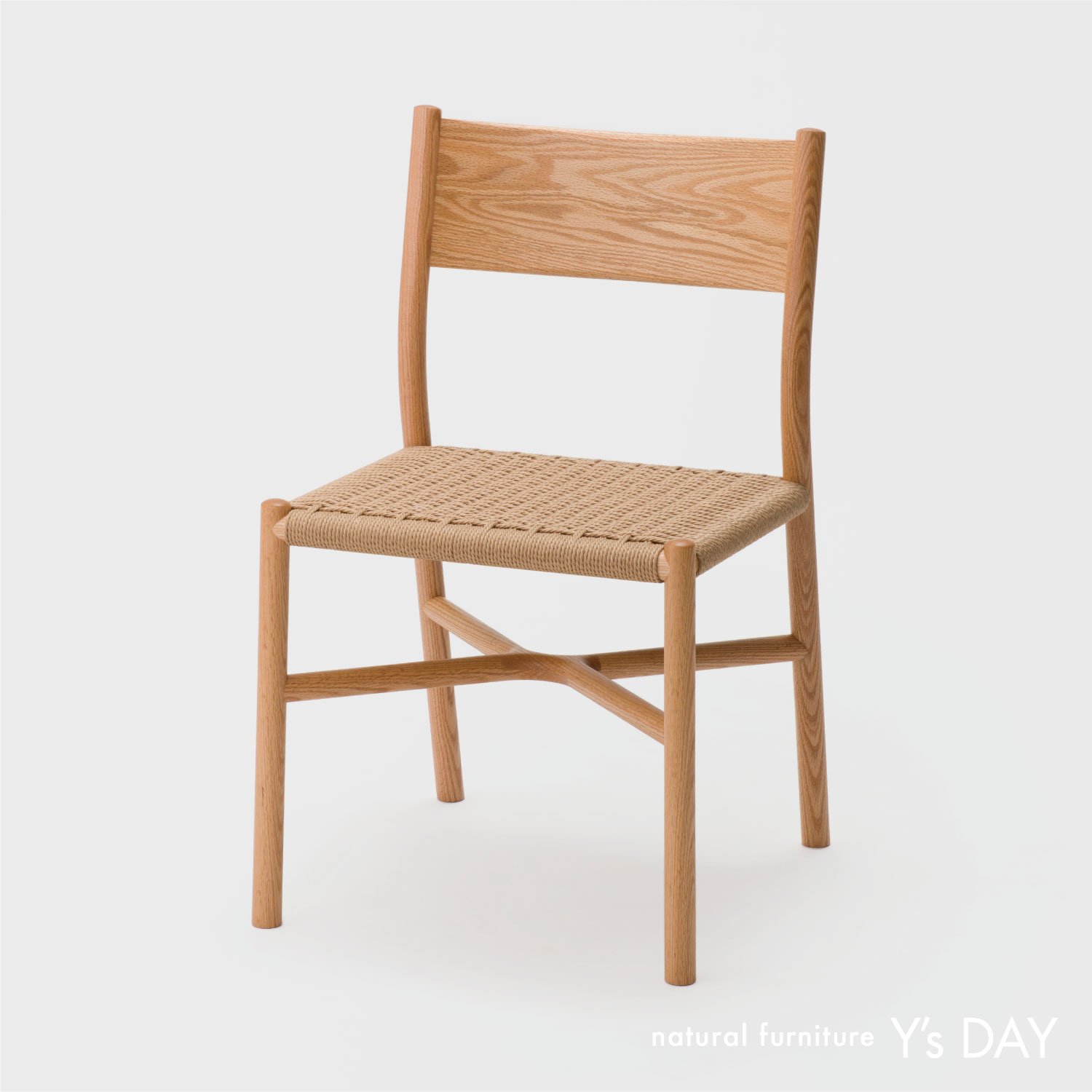 アリアケ チェア / White(レッドオーク材)