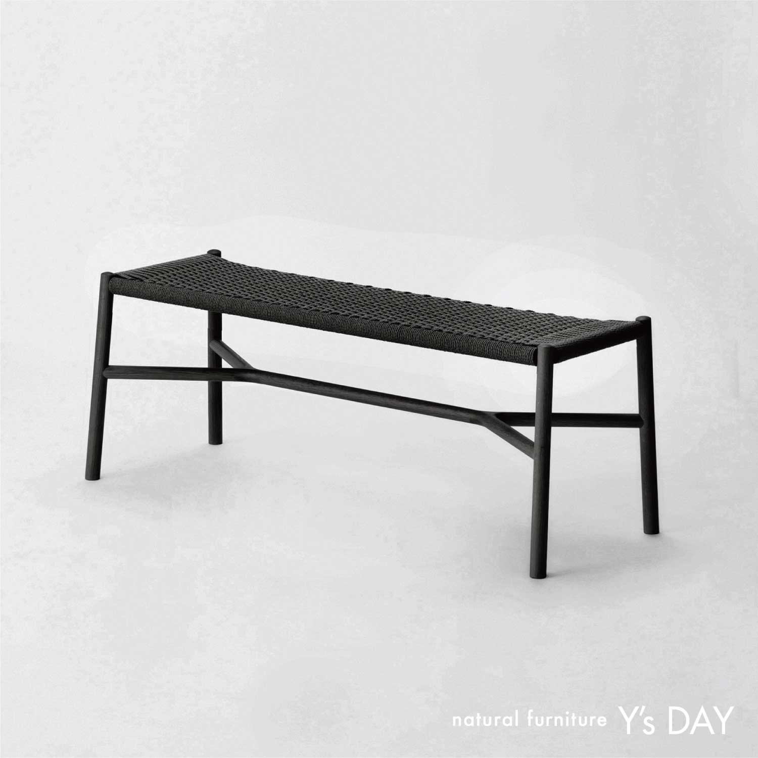 アリアケ ベンチ / Sumi(アッシュ材)